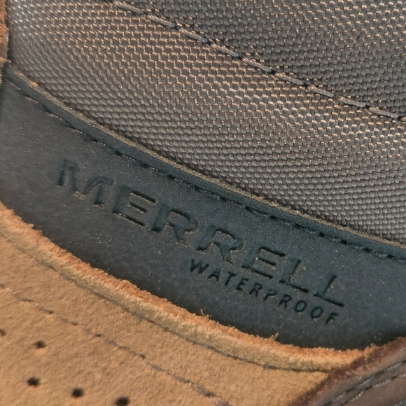 NEW Merrell Men's Speed Solo Mid Brown Black White Hiking Shoes SIZE MENS 10 - Picture 6 of 15